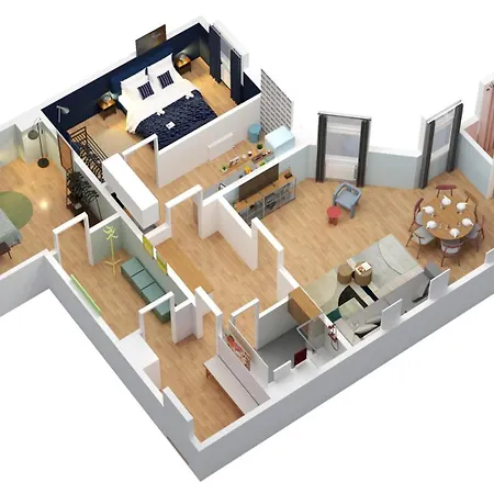 Olive - 3 Schlafzimmer - Zentral - Inkl Parken
