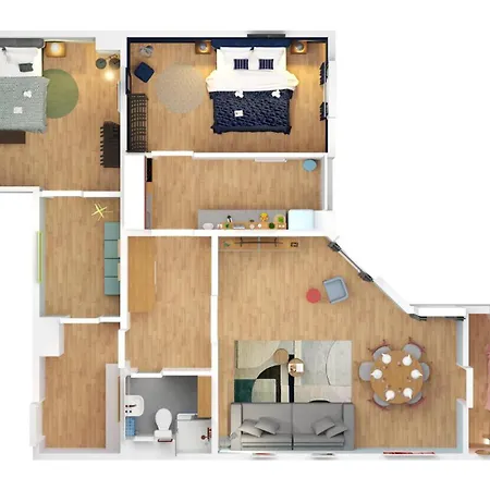 Olive - 3 Schlafzimmer - Zentral - Inkl Parken *